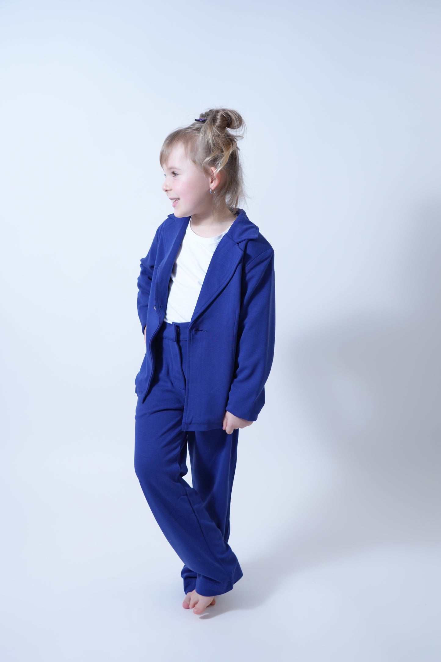 Costume bleu roi