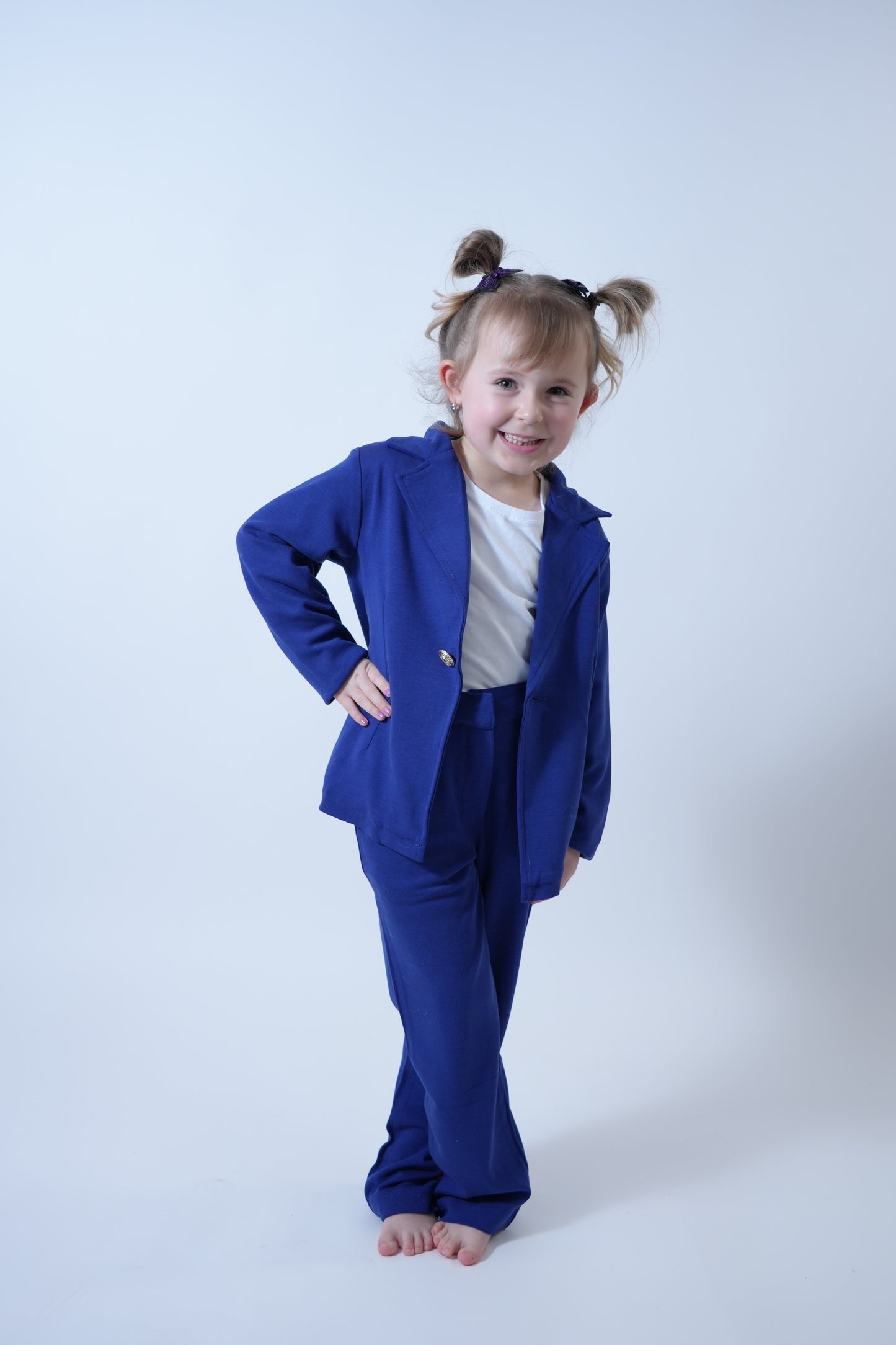 Costume bleu roi