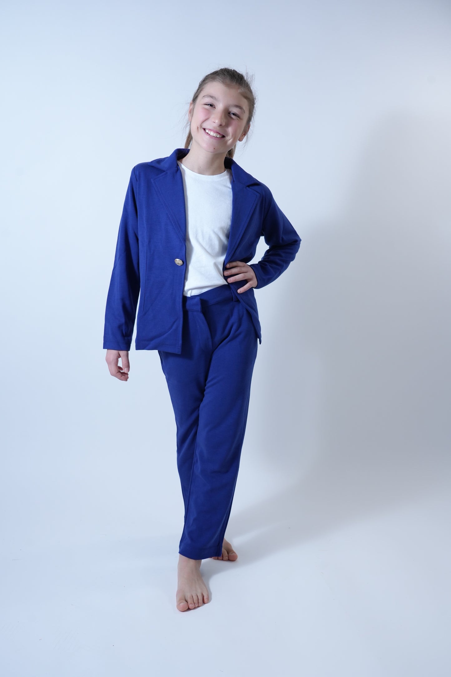 Costume bleu roi