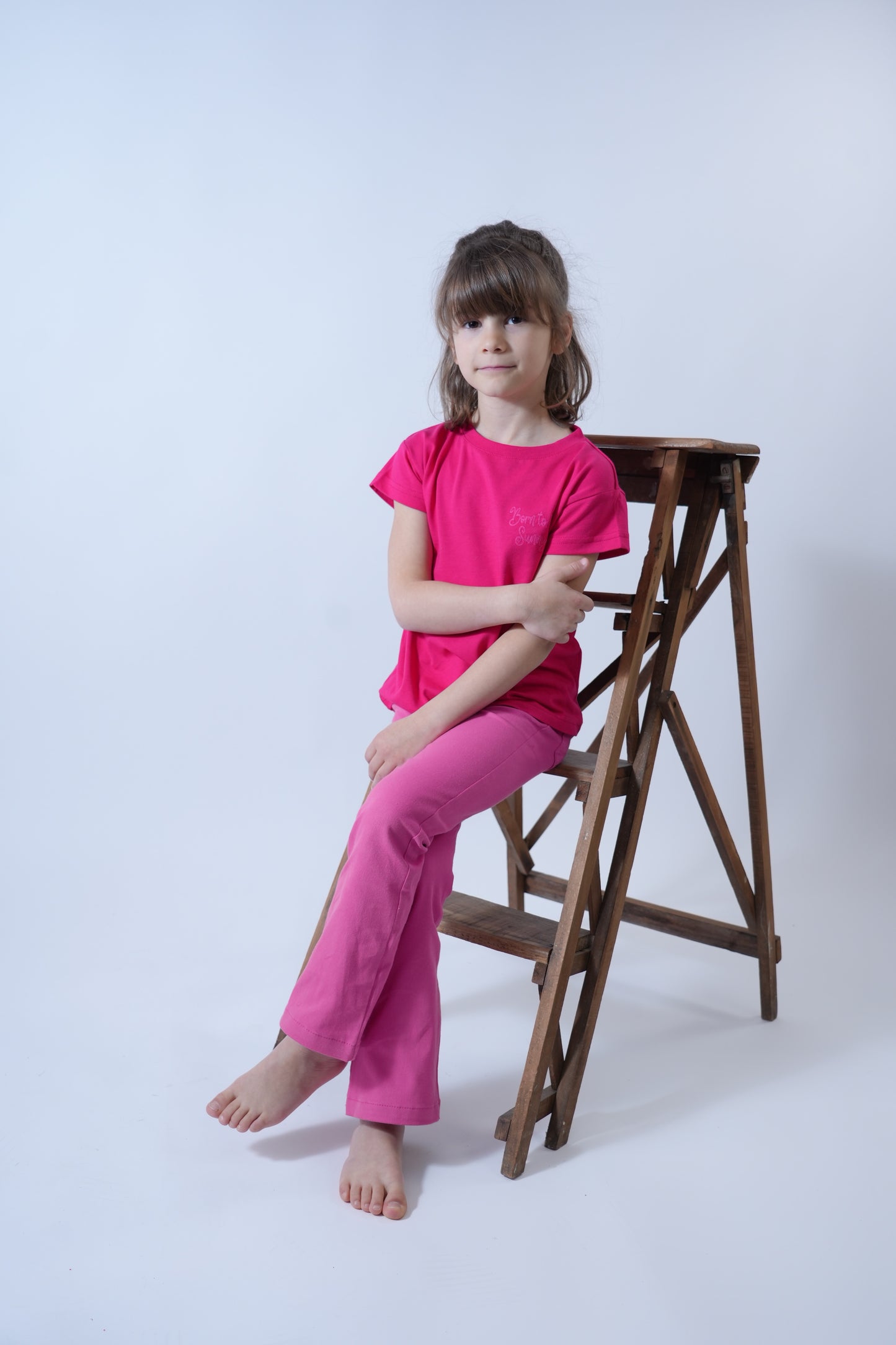 Jean flare rose