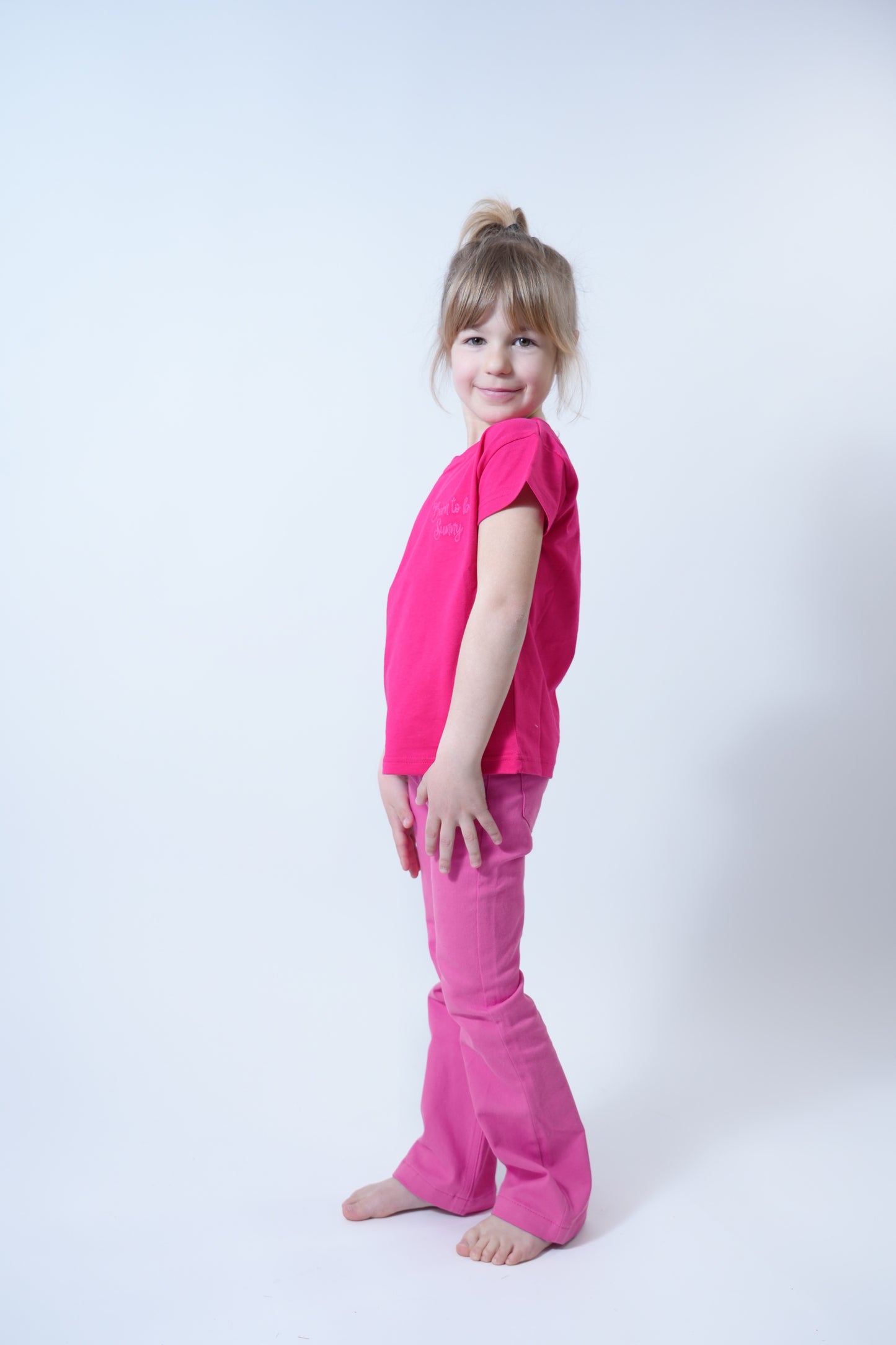 Jean flare rose