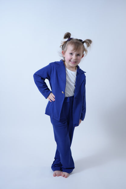 Costume bleu roi