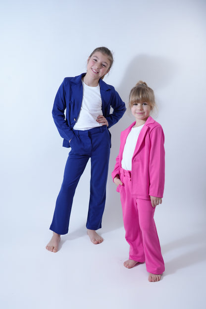 Costume bleu roi