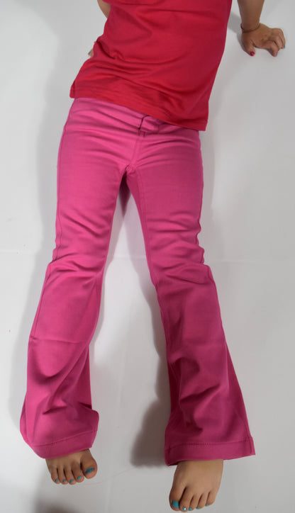 Jean flare rose